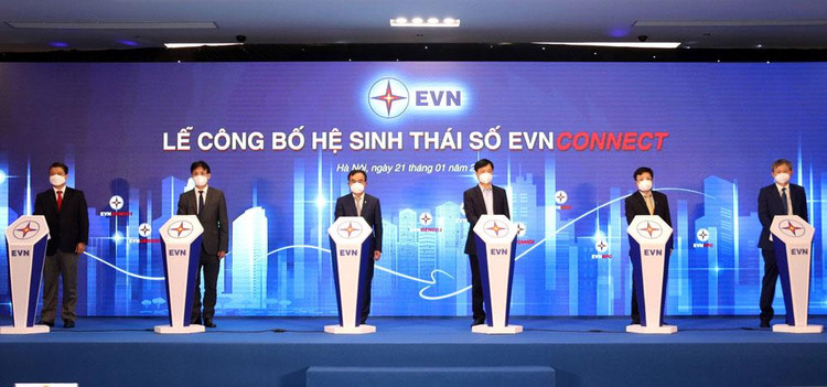 Sự kiện công bố hệ sinh thái số EVNCONNECT là hành động thực tế để EVN định hướng trở thành doanh nghiệp số