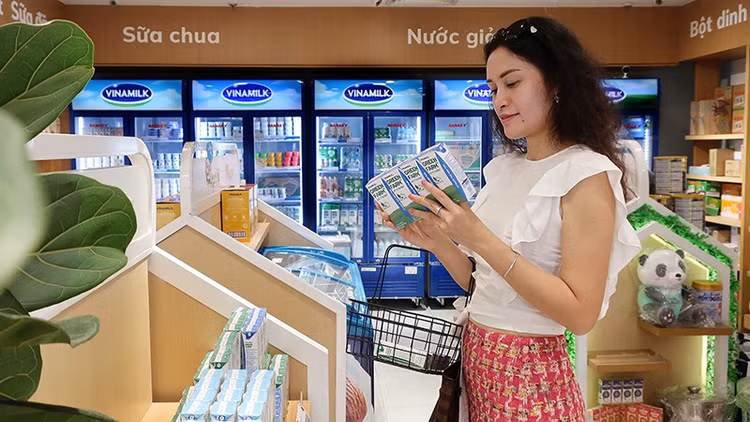 Kênh Cửa hàng Giấc mơ sữa Việt và thương mại điện tử của Vinamilk tăng trưởng 2 chữ số trong quý II/2023