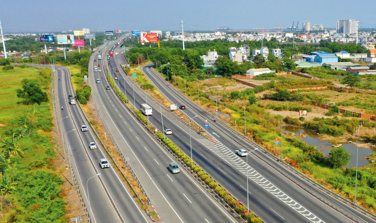 TP.HCM đặt mục tiêu đầu tư Dự án thành phần Nút giao cao tốc Bến Lức - Long Thành với đường Rừng Sác (2.400 tỷ đồng) trong giai đoạn 2024 - 2030. Ảnh: Tiên Giang