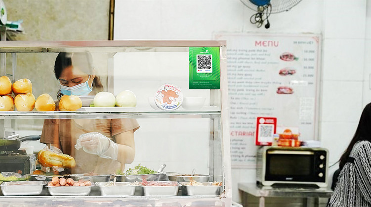 Vietcombank thiết kế mã QR với nhiều kích thước và mục đích sử dụng khác nhau để phù hợp với các tình huống trong thực tế