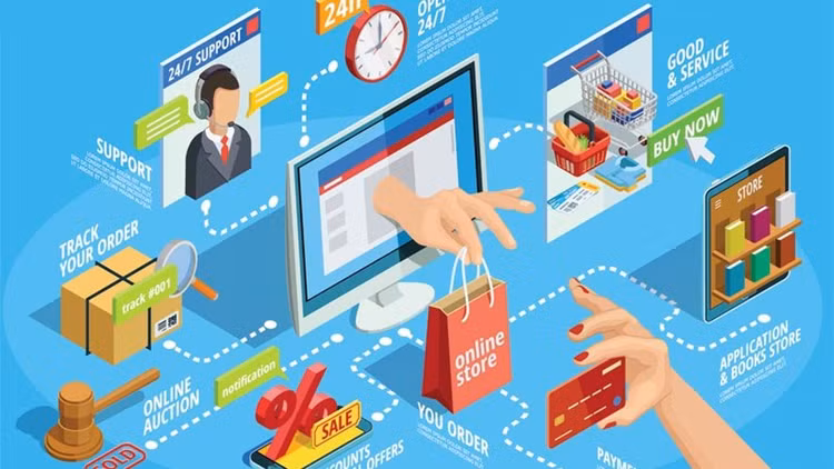 5 tháng: Thu thuế thương mại điện tử và kinh tế số đạt 74,4 nghìn tỷ đồng 