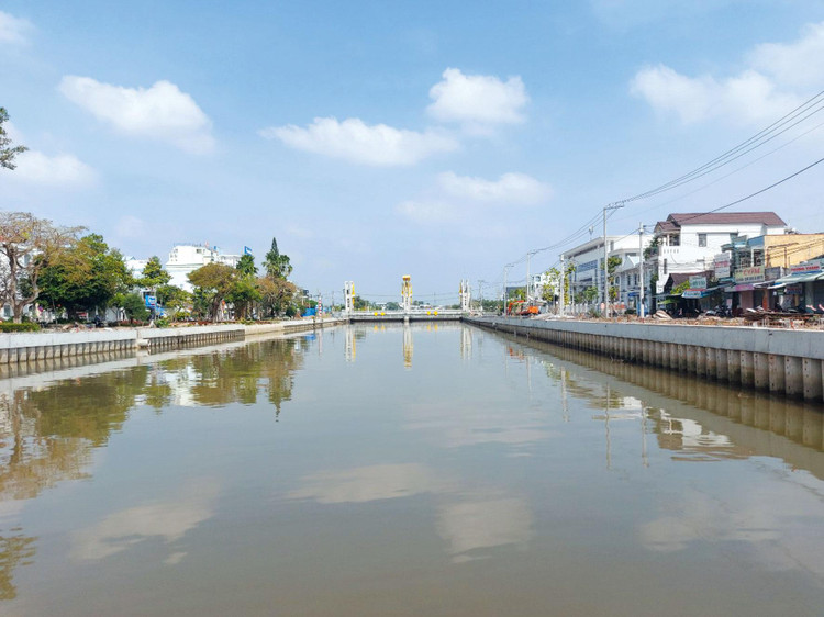 Công trình kè tại TP. Rạch Giá do Nhà thầu Thanh Tuấn thi công đã góp phần thay đổi bộ mặt đô thị khang trang, hiện đại