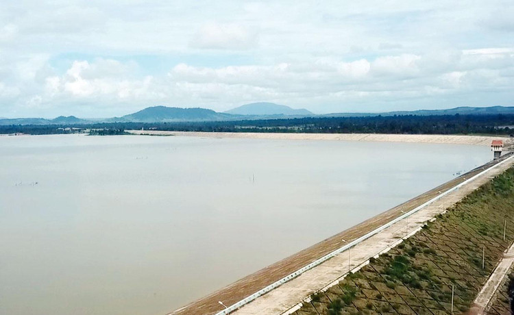 Dự án Hồ chứa Ia Mơr bị vướng vì có hệ thống kênh dẫn qua khu vực rộng lớn khoảng 8.500 ha là đất rừng chưa được chuyển đổi thành đất nông nghiệp. Ảnh: Tường Lâm