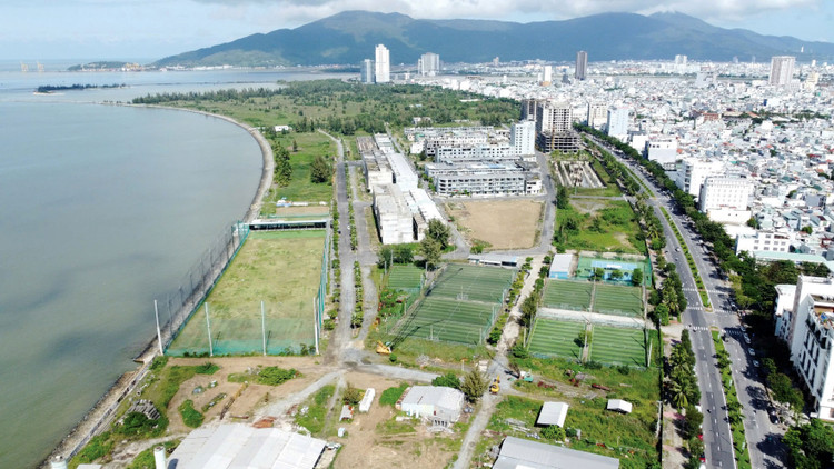 Dự án Khu đô thị quốc tế Đa Phước 181 ha đang chờ được tháo gỡ vướng mắc để kêu gọi đầu tư. Ảnh: Hà Minh