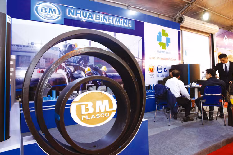 Công ty CP Nhựa Bình Minh đặt mục tiêu lợi nhuận sau thuế năm 2021 đạt 523 tỷ đồng, gần như đi ngang so với năm 2020. Ảnh: Lê Tiên