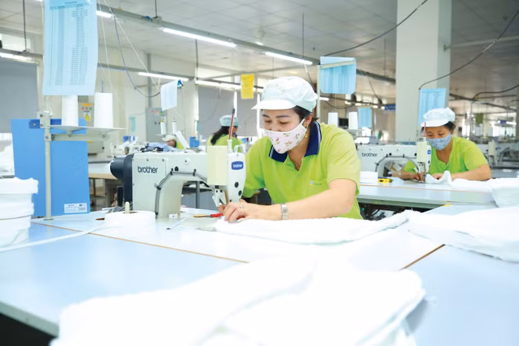 Năm 2025, Chính phủ đặt chỉ tiêu tăng trưởng GDP khoảng 6,5 - 7%, phấn đấu khoảng 8%. Ảnh: Lê Tiên