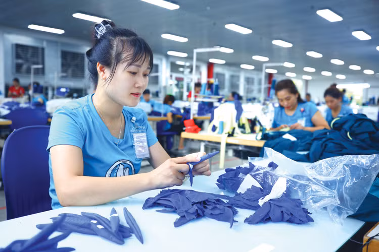 Việc đạt mục tiêu tăng trưởng GDP khoảng 8% trong năm 2025 sẽ là cơ sở thuận lợi để hoàn thành kế hoạch cả giai đoạn 2021 – 2030. Ảnh: Lê Tiên