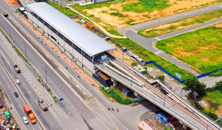 Tổng kinh phí cho các dự án đầu tư xây dựng metro tại TP.HCM giai đoạn 2022 - 2025 dự kiến khoảng 103.000 tỷ đồng. Ảnh minh họa: Lê Tiên