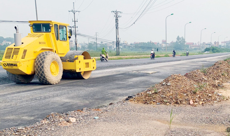 Gói thầu số 18 thuộc Dự án Nâng cấp, mở rộng các tuyến đường nội ô thị trấn Châu Thành, huyện Châu Thành, tỉnh Trà Vinh có giá 38,462 tỷ đồng. Ảnh minh họa: Nhã Chi