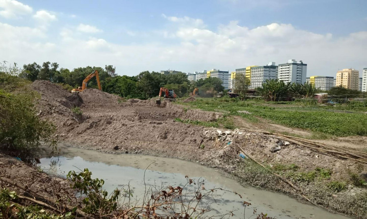 Còn 2 gói thầu xây lắp thuộc Dự án chưa thể lựa chọn nhà thầu vì gặp khó khăn trong giải phóng mặt bằng. Ảnh minh họa: Hoài Tâm