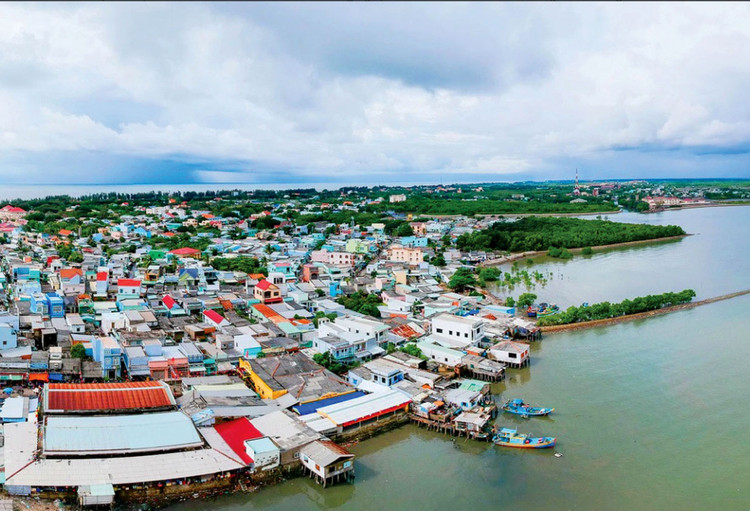 Dự án Cảng trung chuyển quốc tế Cần Giờ là hạt nhân trong hoạch định phát triển kinh tế biển của TP.HCM. Ảnh: Ngọc Dương