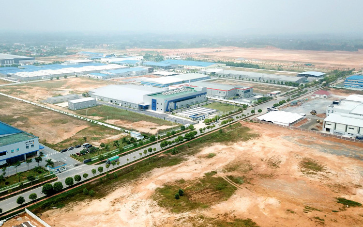 Năm 2020, cả nước có 82 dự án đầu tư có sử dụng đất áp dụng hình thức đấu thầu rộng rãi. Ảnh: Lê Tiên