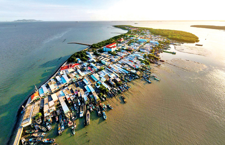 Dự án Cảng trung chuyển quốc tế Cần Giờ nếu được thực hiện sẽ có ý nghĩa rất lớn trong việc thúc đẩy, hình thành trung tâm tài chính TP.HCM. Ảnh: Ngọc Dương