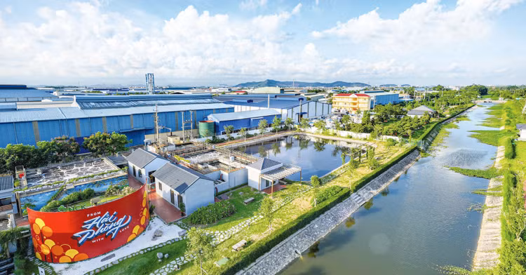 Khu công nghiệp Nam Cầu Kiền (Hải Phòng) do tư nhân đầu tư đạt tiêu chí khu công nghiệp sinh thái