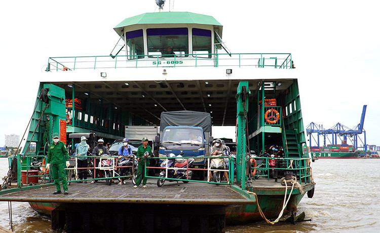 Cầu Cát Lái sẽ được đầu tư xây dựng thay thế phà Cát Lái, cơ quan chủ quản thực hiện là UBND tỉnh Đồng Nai. Ảnh: Tùng Phạm