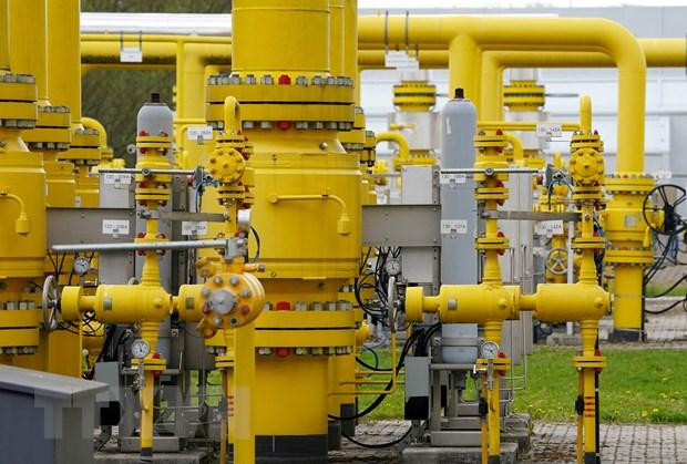 Trạm trung chuyển khí đốt ở Rembelszczyzna, gần Warsaw (Ba Lan). (Ảnh: AFP/TTXVN)