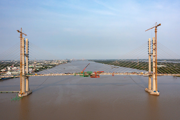 Dự kiến hợp long cầu Rạch Miễu 2 vào ngày 19/4 tới