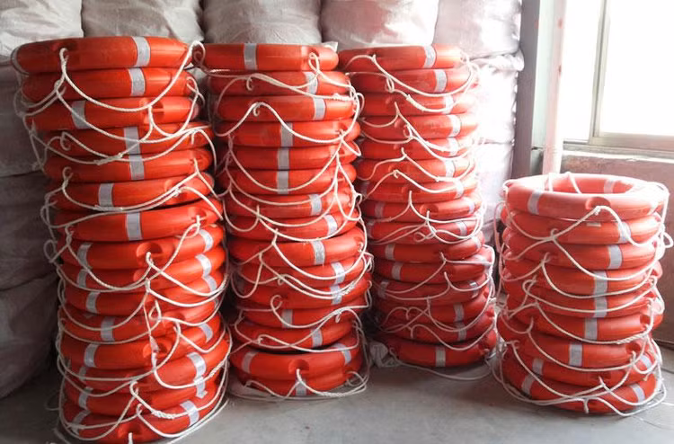 Công ty CP Thanh Sơn trúng 13 gói thầu cung cấp phao tròn cứu sinh nhập kho dự trữ quốc gia từ năm 2016 đến nay với tổng giá trên 150 tỷ đồng. Ảnh: An Phát