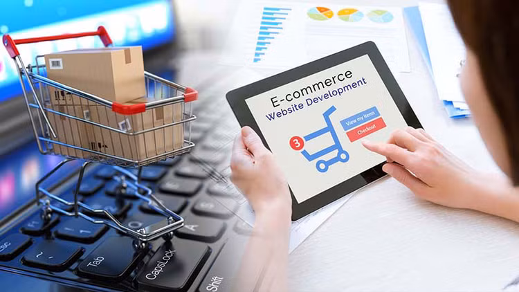 Tốc độ tăng trưởng thương mại điện tử của năm 2020 được dự
báo ở mức trên 30% và quy mô vượt 15 tỷ USD. Ảnh: St