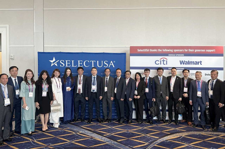 Đoàn DN Việt Nam sang tham dự SelectUSA Investment Summit 2025 gồm đa dạng thành phần từ doanh nghiệp nhà nước, doanh nghiệp tư nhân 