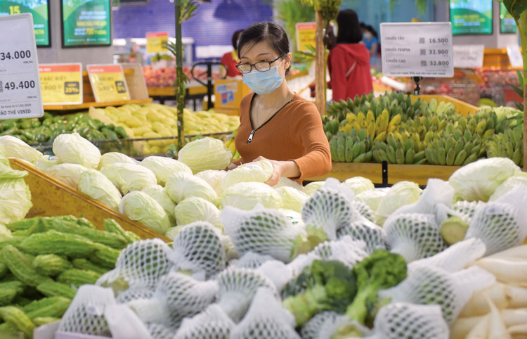 Đến nay, có khoảng 20 doanh nghiệp, cơ sở được cấp giấy chứng nhận đủ điều kiện tham gia Chuỗi thực phẩm an toàn. Ảnh minh họa: Tường Lâm