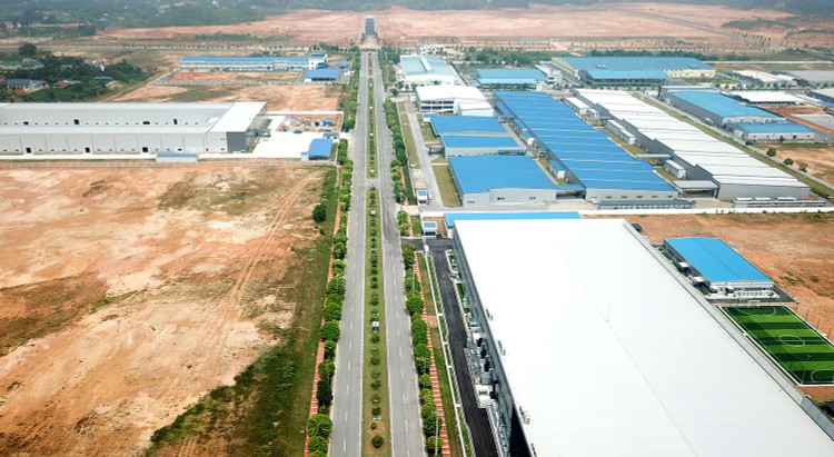 Giá thuê bất động sản công nghiệp Việt Nam đang trong chu kỳ tăng cao, giá chào thuê trung bình tăng khoảng 10% so với cùng kỳ 2019. Ảnh: Lê Tiên