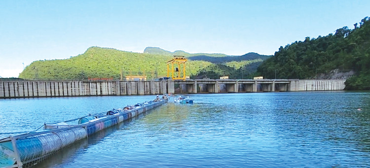 Nhà máy Thủy điện Sông Bung 5 do PECC1 đầu tư xây dựng. Ảnh: TL st