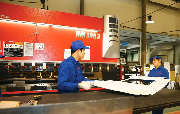 2 tháng đầu năm 2025, Chỉ số sản xuất công nghiệp ước tính tăng 7,2% so với cùng kỳ năm trước. Ảnh: Lê Tiên