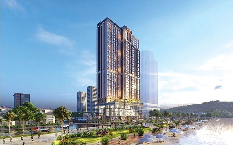 Dự án Grand Marina Da Nang vừa được khởi công xây dựng trên tuyến ven biển Nguyễn Tất Thành