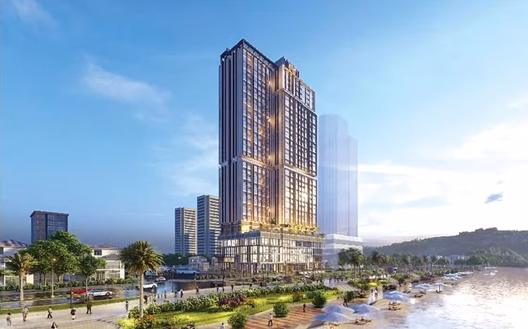 Dự án Grand Marina Da Nang vừa được khởi công xây dựng trên tuyến ven biển Nguyễn Tất Thành