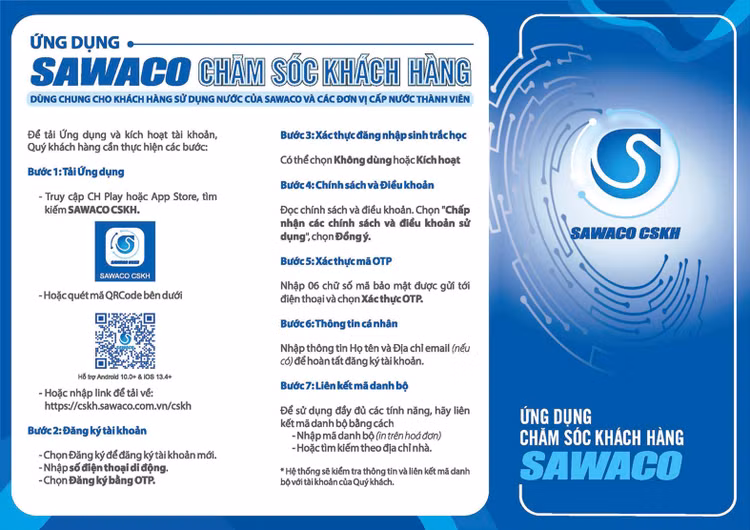 SAWACO ra mắt ứng dụng chăm sóc khách hàng: Một nền tảng, đa tiện ích