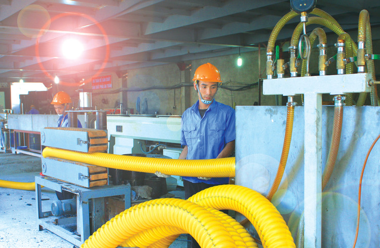Các hiệp định thương mại tự do mà Việt Nam đã ký kết mở ra cơ hội cho doanh nghiệp trong nước tham gia đấu thầu để xuất khẩu hàng hóa, dịch vụ ra thị trường quốc tế. Ảnh: Lê Tiên