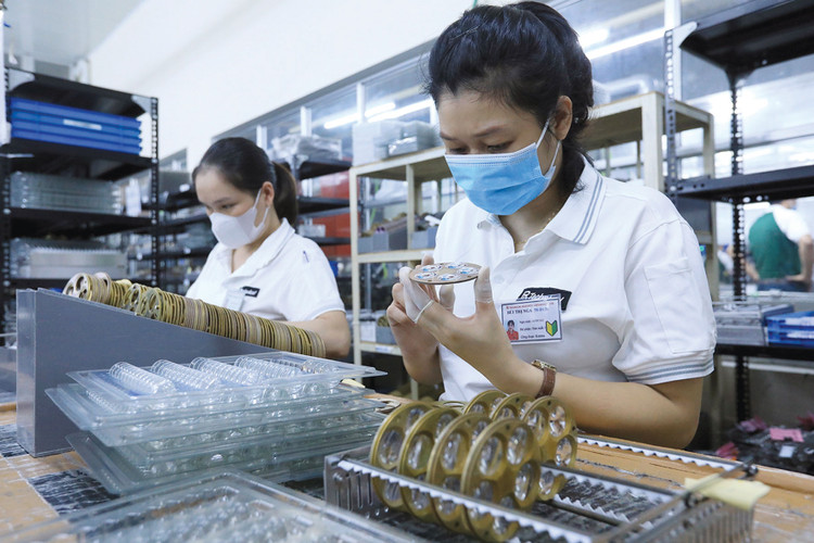 Tổng vốn đầu tư nước ngoài đăng ký vào Việt Nam đạt 21,52 tỷ USD trong 6 tháng đầu năm 2025, tăng 32,6% so với cùng kỳ năm trước. Ảnh: Tuấn Anh