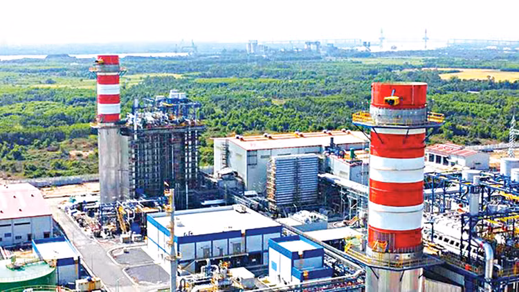 Dự án Nhà máy Điện Nhơn Trạch 3 và Dự án Nhà máy Điện Nhơn Trạch 4 có tổng vốn đầu tư gần 1,4 tỷ USD, tổng công suất gần 1.500 MW. Ảnh: Anh Chiến