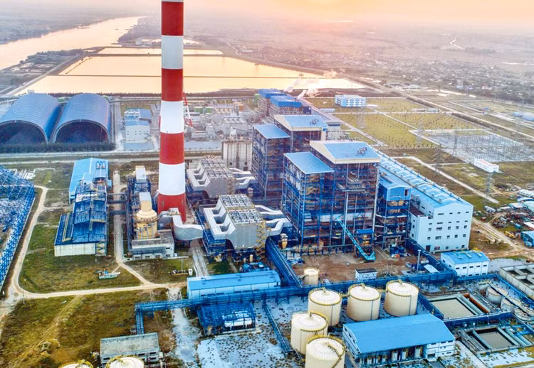 Theo PVN, tính đến đầu tháng 5/2022, tiến độ tổng thể của Dự án Nhà máy Nhiệt điện Thái Bình 2 đã đạt trên 93%. Ảnh: NC st