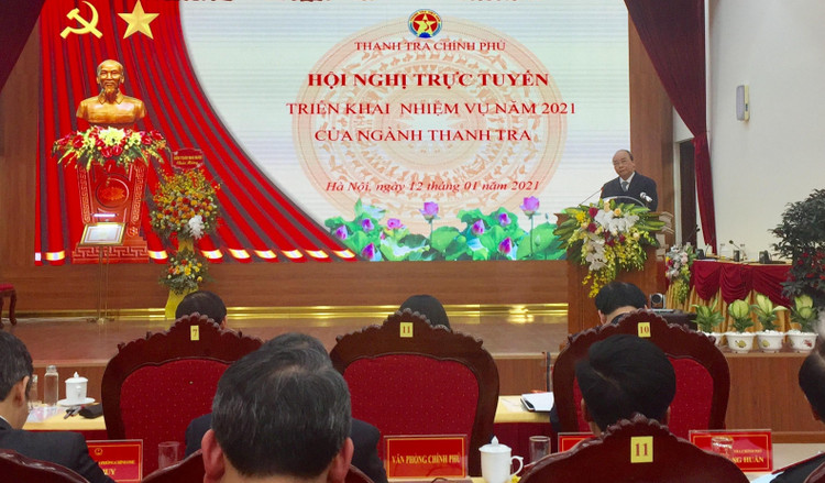 Năm 2021 sẽ tập trung thanh tra các lĩnh vực dễ phát sinh tiêu cực 