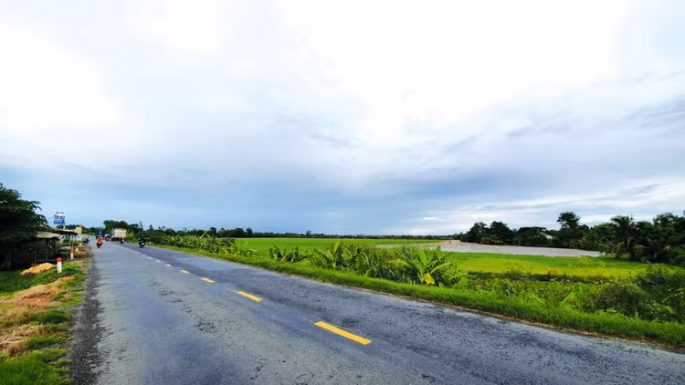 Khu công nghiệp Tân Kiều có hệ thống giao thông rất thuận lợi, kết nối trực tiếp với tuyến đường huyết mạch để đi đến các tỉnh ở Đồng bằng sông Cửu Long và TP.HCM