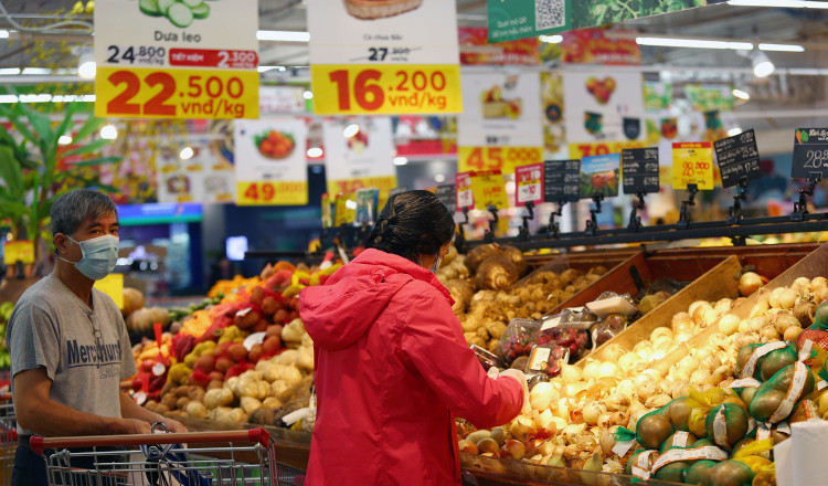 Dự thảo Luật Giá quy định rõ về trách nhiệm các bộ, ngành trong công tác phối hợp thực hiện nhiệm vụ tổng hợp, phân tích, dự báo giá thị trường. Ảnh: Tiên Giang