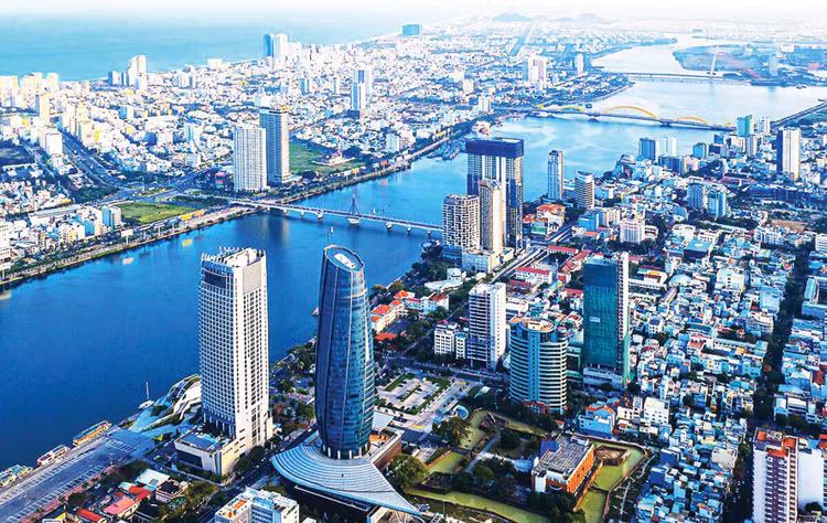 Theo quy hoạch, dự kiến Trung tâm tài chính khu vực đặt tại trục Võ Văn Kiệt (quận Sơn Trà), nối từ Cảng hàng không quốc tế Đà Nẵng ra biển Mỹ Khê