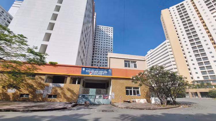 3.790 căn hộ tái định cư thuộc khu 38,4 ha phường Bình Khánh (TP. Thủ Đức) hoàn thành từ năm 2015 đến nay vẫn bỏ trống. Ảnh: Ngọc Tuấn