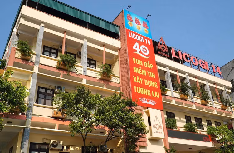 Licogi 14 hoạt động chính trong lĩnh vực xây dựng và bất động sản nhưng lợi nhuận 9 tháng đầu năm 2023 chủ yếu đến từ lĩnh vực chứng khoán. Ảnh: Công Thành