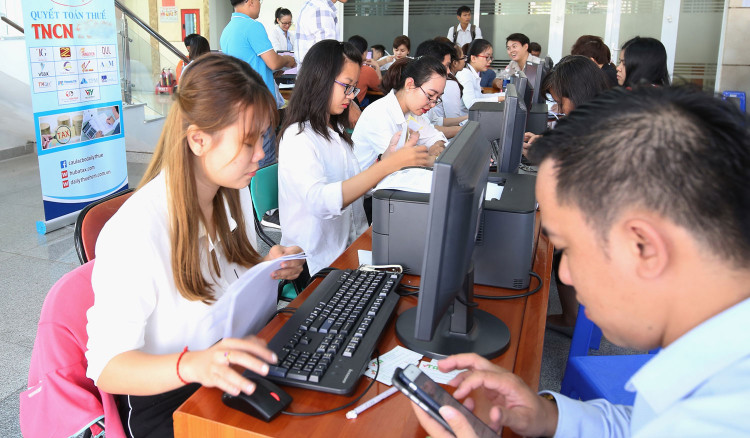 Từ đầu năm đến ngày 23/3/2025, tổng số tiền thuế giá trị gia tăng đã được hoàn là 29.236 tỷ đồng, tăng 8% so với cùng kỳ năm 2024. Ảnh: Song Lê