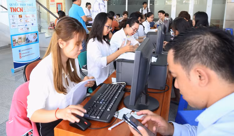 Từ đầu năm đến ngày 23/3/2025, tổng số tiền thuế giá trị gia tăng đã được hoàn là 29.236 tỷ đồng, tăng 8% so với cùng kỳ năm 2024. Ảnh: Song Lê