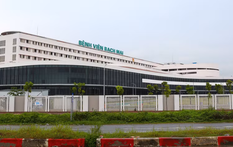 Dự án Bệnh viện Bạch Mai cơ sở 2 và Dự án Bệnh viện Việt Đức cơ sở 2 tại TP. Phủ Lý, tỉnh Hà Nam đang phải “đắp chiếu”. Ảnh: Lê Tiên