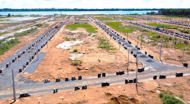 Công ty CP Tập đoàn Đất Xanh là nhà đầu tư duy nhất nộp hồ sơ đăng ký thực hiện Dự án Khu đô thị mới Mái Dầm. Ảnh: Tuấn Sơn