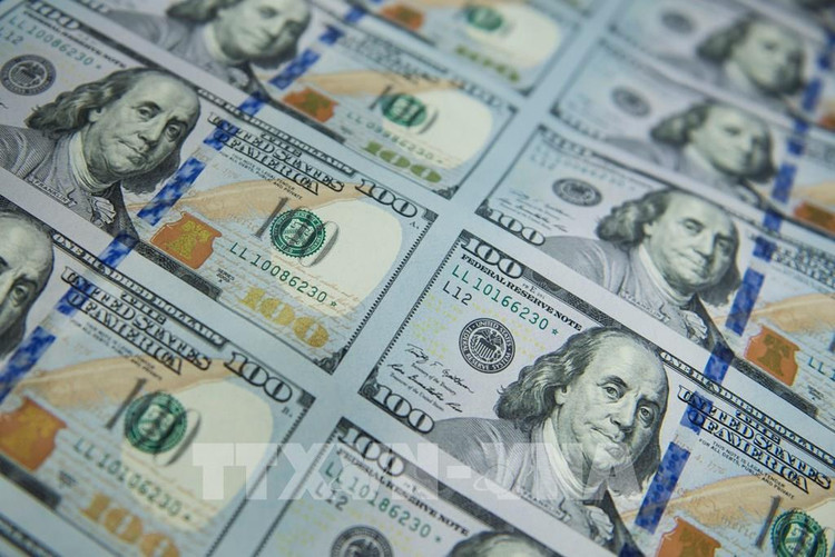 Giá USD tại Vietcombank hôm nay 31/3 giảm. Ảnh: TTXVN phát