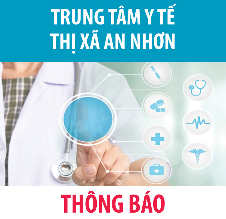 Trung tâm Y tế thị xã An Nhơn thông báo mời chào giá