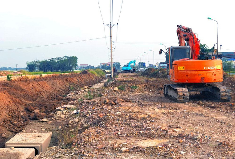 Hơn 4 năm qua, Công ty TNHH Tư vấn đầu tư và Xây dựng HAG thực hiện nhiều gói thầu với tổng giá trị gần 700 tỷ đồng tại TP. Long Xuyên, huyện Châu Thành và huyện Thoại Sơn, tỉnh An Giang. Ảnh: Tiên Giang
