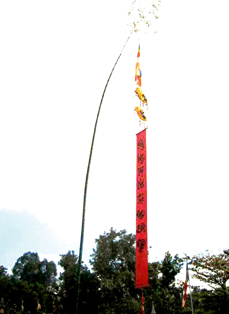 Chuyện cây nêu đi ra thế giới