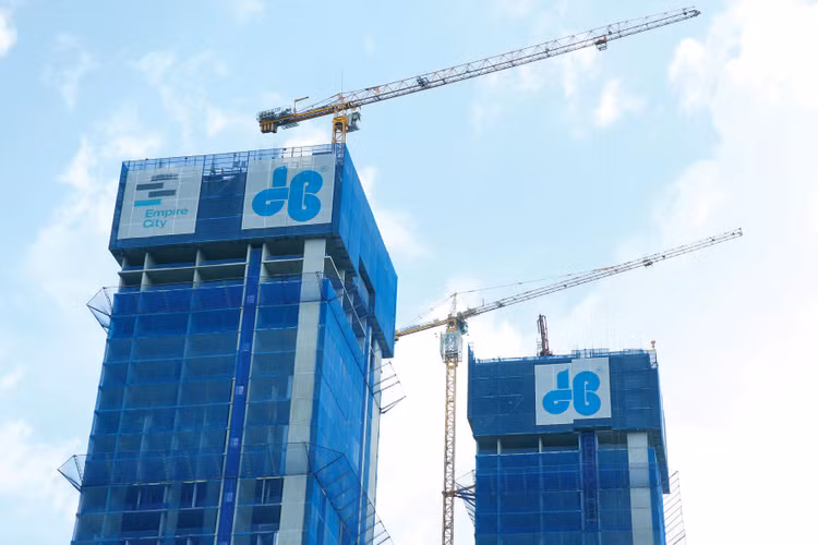 Phần lớn nhà thầu xây dựng đều có những khoản nợ khó đòi, bị chiếm dụng vốn. Ảnh: Lê Tiên